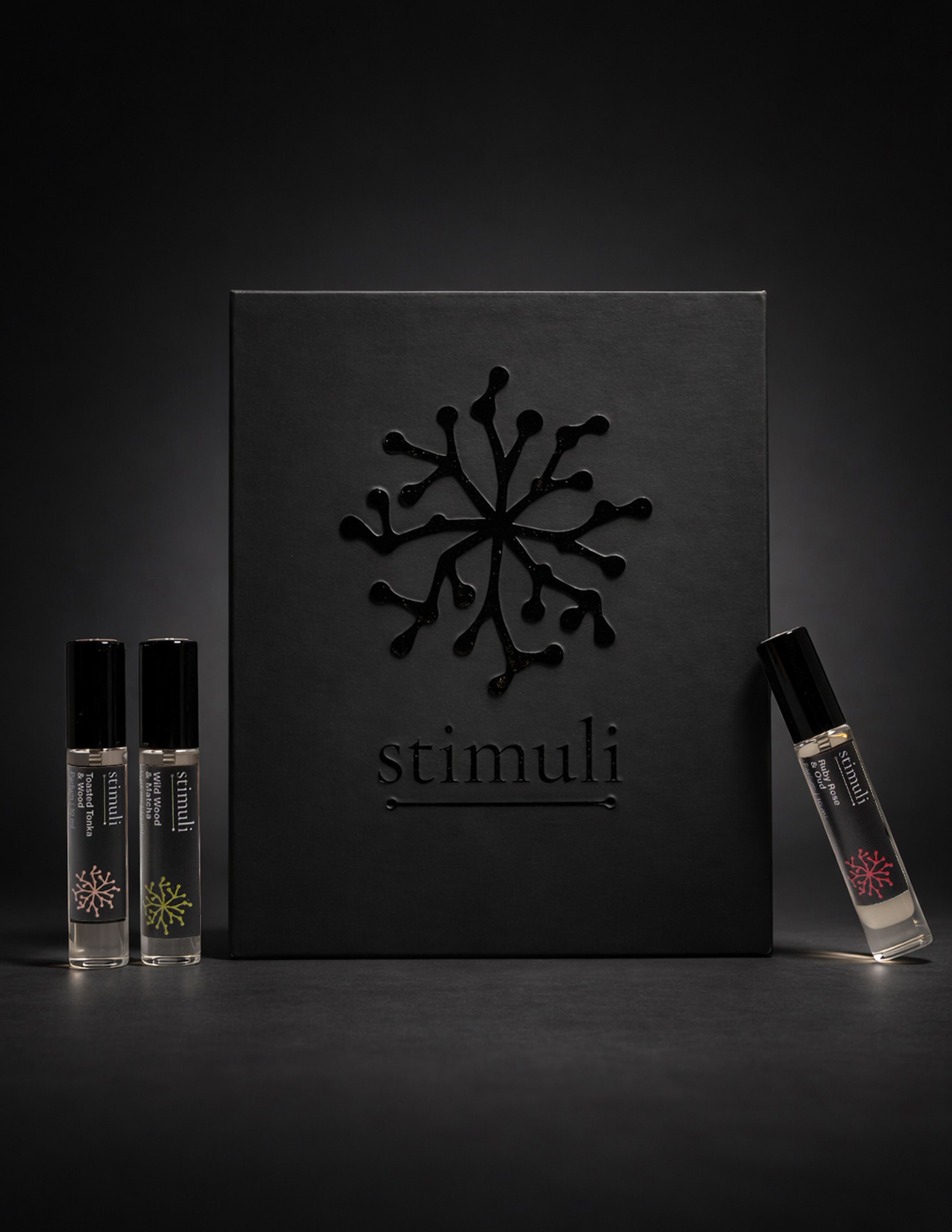 Stimuli Experience Kit — three 10ml parfum discovery set