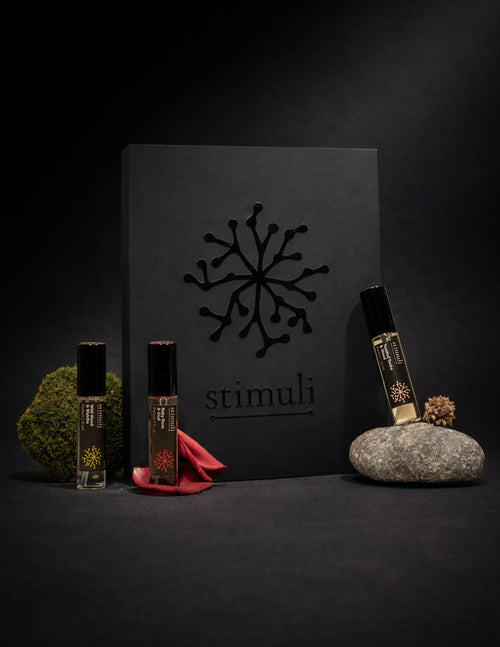 Stimuli Experience Kit bottles and packaging